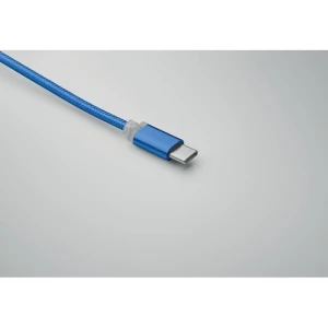 Kabel ładujący 4 w 1 typu C - BLUE (MO2141-37)