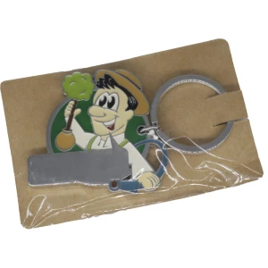 Brelok metalowy CrisMa - turkusowy - (GM-93481-14)