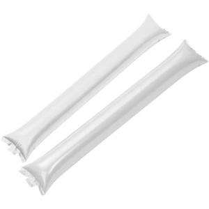 Dmuchane pałki kibica 2 szt. - biały - (GM-50395-06)