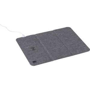 Podkładka pod mysz RPET, ładowarka bezprzewodowa 10W (V1542-19)