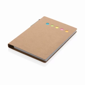Zestaw do notatek A6, karteczki samoprzylepne, długopis (P774.289)