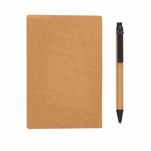 Zestaw do notatek A6, karteczki samoprzylepne, długopis (P774.289)