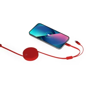 Zwijany kabel do ładowania i synchronizacji z aluminium z recyklingu (V2012-05)