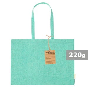 Torba z bawełny z recyklingu na zakupy (V2130-06)