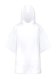 Claytop poncho dla dzieci - czerwony (AP733464-05)