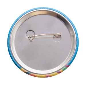 PinBadge RPET Maxi pin / przypinka - biały (AP716725)