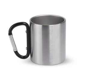 Kubek z karabińczykiem CAMPIC 200 ml (GA-16400-02)