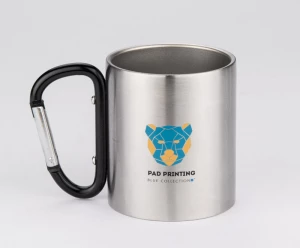 Kubek z karabińczykiem CAMPIC 200 ml (GA-16400-02)