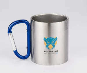 Kubek z karabińczykiem CAMPIC 200 ml (GA-16400-03)