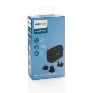 Uniwersalna ładowarka Philips 30W, adapter podróżny (P301.181)