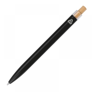 Długopis z aluminium z recyklingu - czarny - (GM-13845-03)