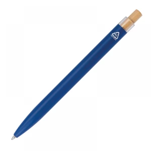Długopis z aluminium z recyklingu - niebieski - (GM-13845-04)