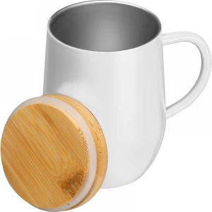Kubek termiczny 300 ml - biały - (GM-83928-06)