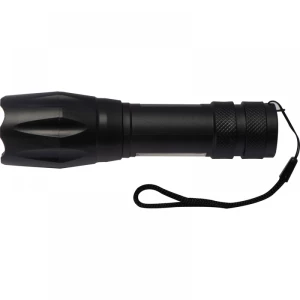 Latarka z COB - czarny - (GM-93851-03)