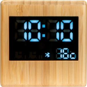 Głośnik bluetooth bambusowy - beżowy - (GM-33957-13)