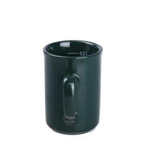 Kubek Santa 220ml ciemnozielony/ciemnozielony (M484)