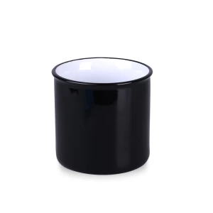 Kubek Loft 300ml czarny/biały (M513)
