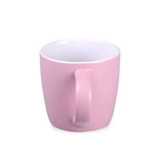 Kubek Handy Velvet 320ml rose pink/biały (M524)