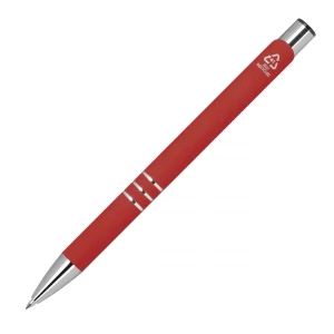 Długopis metalowy półżelowy DUNMORE - czerwony (GE-3991-05)