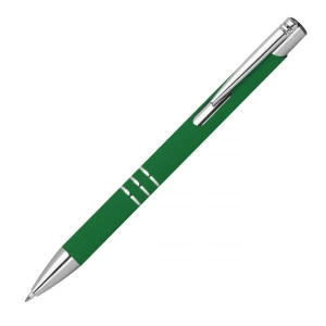 Długopis metalowy półżelowy DUNMORE - zielony (GE-3991-09)