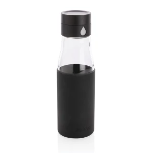 Szklana butelka 650 ml Ukiyo, monitorująca ilość wypitej wody (P436.721)