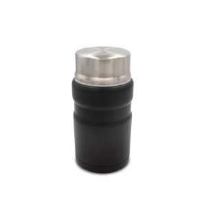Termiczny pojemnik na żywność 650 ml Air Gifts, składana łyżka | Jonathan (V9962-03)