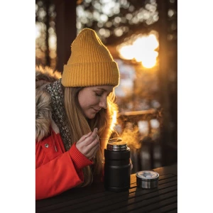 Termiczny pojemnik na żywność 650 ml Air Gifts, składana łyżka | Jonathan (V9962-03)