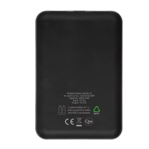 Power bank 5000 mAh RPET | Russo (V8199-19)