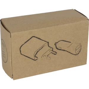 Zestaw ładowarka samochodowa i wtyczka ładująca USB i USB typu C - biały - (GM-32516-06)