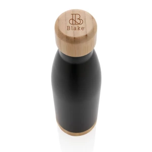 Butelka termiczna 700 ml, bambusowy element (P436.791)