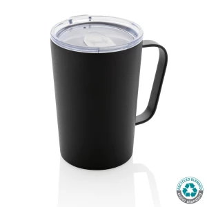 Kubek termiczny 420 ml, stal nierdzewna z recyklingu (P433.051)