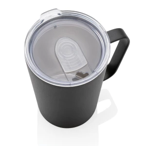 Kubek termiczny 420 ml, stal nierdzewna z recyklingu (P433.051)