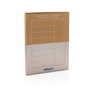 Teczka konferencyjna A4 Impact AWARE™ RPET, notatnik (P774.371)