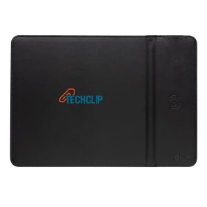 Podkładka pod mysz Swiss Peak, ładowarka bezprzewodowa 10W, PU z recyklingu (P300.241)