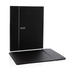 Podkładka pod mysz Swiss Peak, ładowarka bezprzewodowa 10W, PU z recyklingu (P300.241)