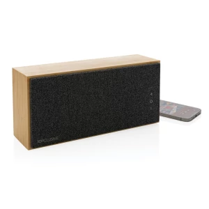 Bambusowy głośnik bezprzewodowy 20W Wynn (P329.659)