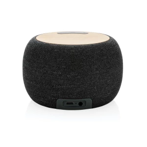 Bambusowy głośnik bezprzewodowy 5W, plastik z recyklingu (P329.949)