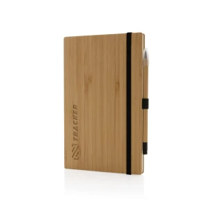 Bambusowy notatnik z ołówkiem Infinity (P774.469)