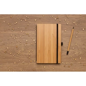 Bambusowy notatnik z ołówkiem Infinity (P774.469)