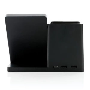 Ładowarka bezprzewodowa 10W, organizer na biurko Ontario (P308.401)