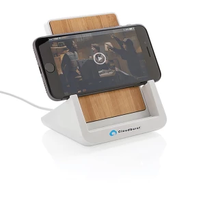 Ładowarka bezprzewodowa 10W, stojak na telefon Ontario, RABS (P308.413)