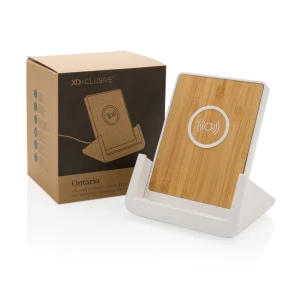 Ładowarka bezprzewodowa 10W, stojak na telefon Ontario, RABS (P308.413)