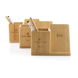 Ładowarka bezprzewodowa 5W, organizer na biurko Calgary (P308.479)
