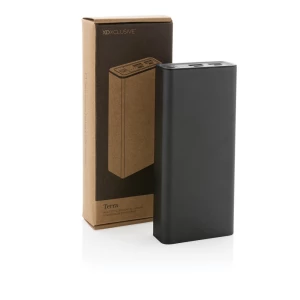 Power bank 20000 mAh Terra, aluminium z recyklingu (P322.632)