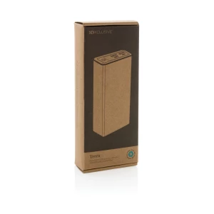 Power bank 20000 mAh Terra, aluminium z recyklingu (P322.632)
