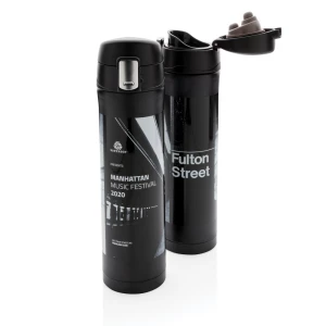 Kubek termiczny 450 ml, stal nierdzewna z recyklingu (P435.501)