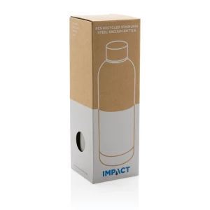 Butelka termiczna 500 ml, stal nierdzewna z recyklingu (P435.700)