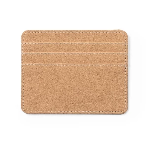 Korkowe etui na karty kredytowe, ochrona RFID (V1106-00)