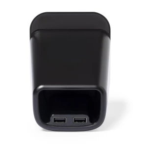 Ładowarka bezprzewodowa 15W, 2 wyjścia USB, pojemnik na przybory do pisania, stojak na telefon (V1113-03)