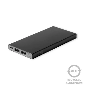 Power bank 4000 mAh z aluminium z recyklingu (V1144-03)